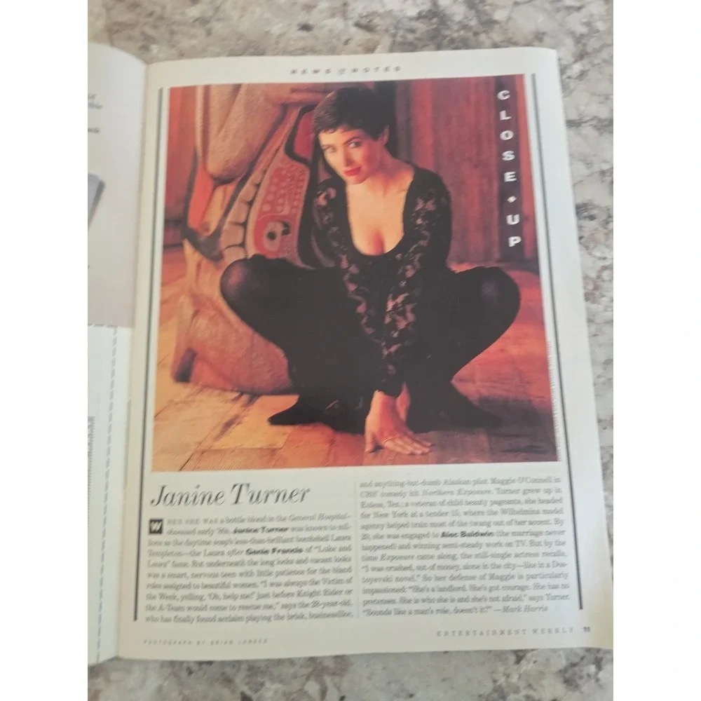 Entertainment Weekly Magazine May 3 1991 No. 64 Ellen Barkin Dallas‎ Last Hurrah